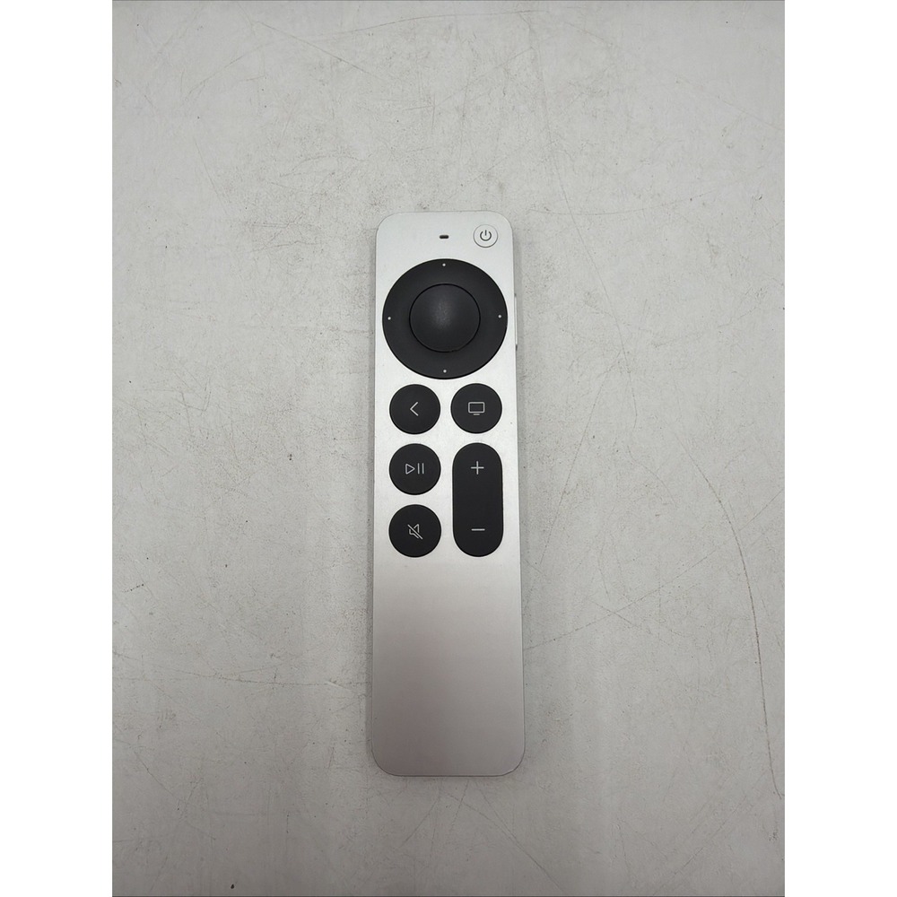 Apple A2540 Silver Wireless Digital Siri Remote Control For Apple TV 4K